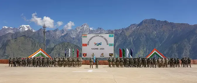 India-Kazakhstan Joint Military Exercise