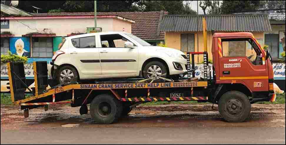 police crane vehicle impounding Cranes in Dehradun