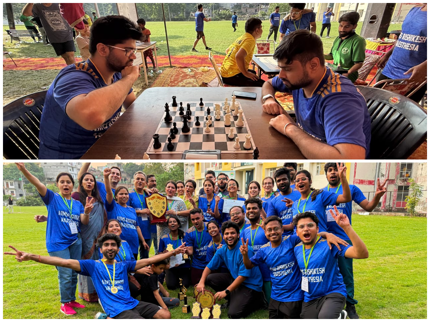 AIIMS Rishikesh Wins ‘Best Sports Team’ title and Doon Medical College bags The Cricket Trophy