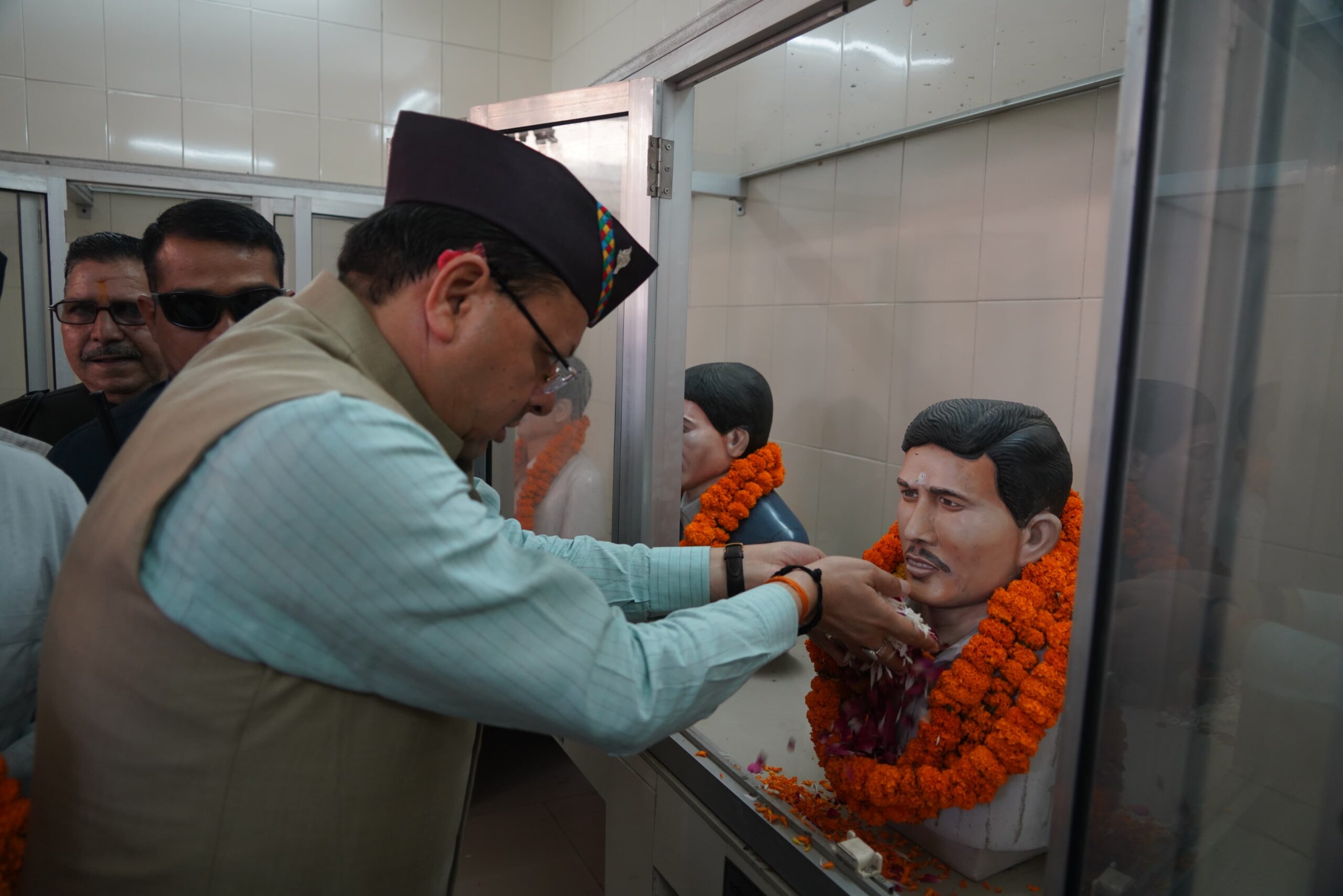 CM Pushkar Singh Dhami Pays Tribute to Uttarakhand Martyrs and Honors Mahatma Gandhi and Lal Bahadur Shastri on Their Birth Anniversaries