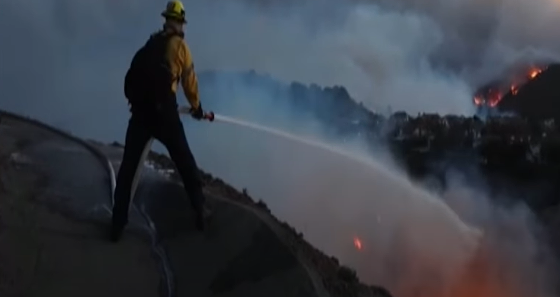 Wildfire Wreaks Havoc in Southern California of USA