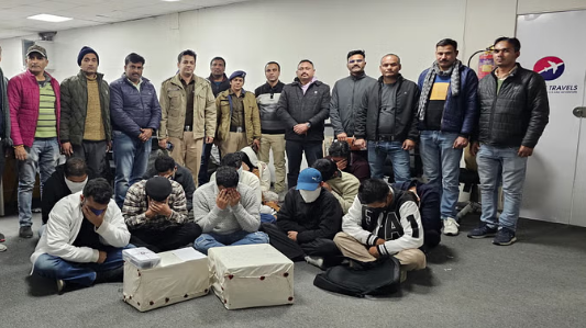 International Call Center Scam Busted in Dehradun: 13 Arrested for Defrauding U.S. and Canadian Citizens