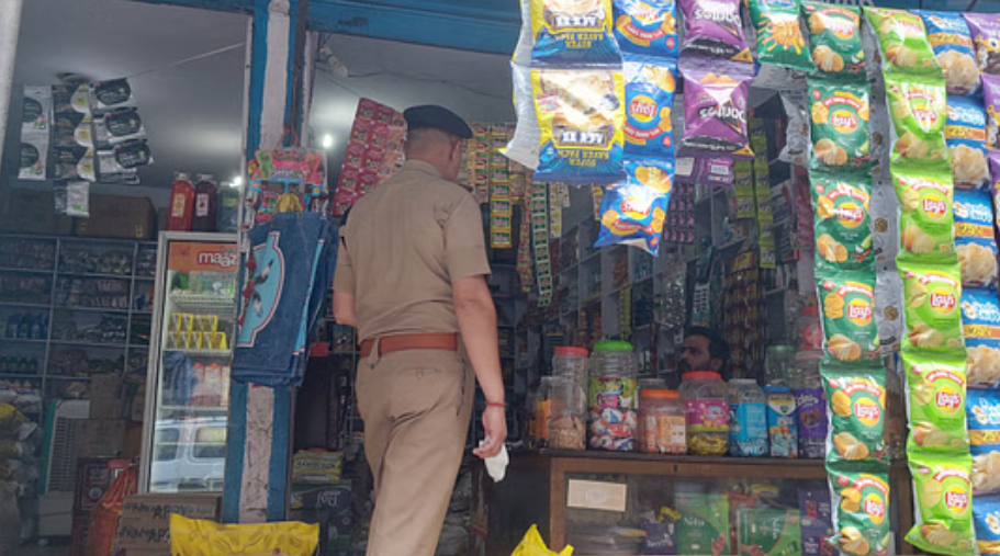 police in action