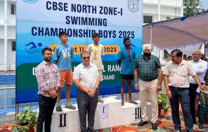 CBSE North Zone Championship in Haridwar: Ghaziabad’s Neel Tripathi Wins Three Golds