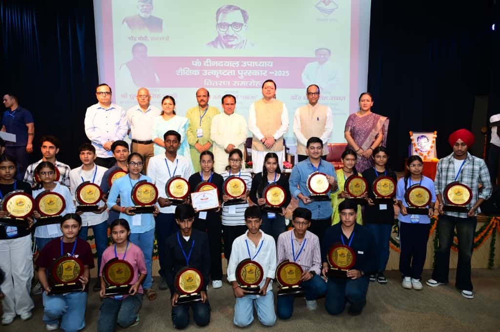 Dhami felicitates U’khand Board toppers, vows transparency in jobs