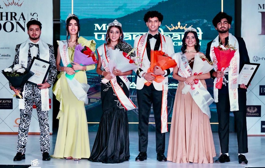 Aanchal Rawat & Harsh Tiwari crowned Mr & Miss Dehra Doon 2025