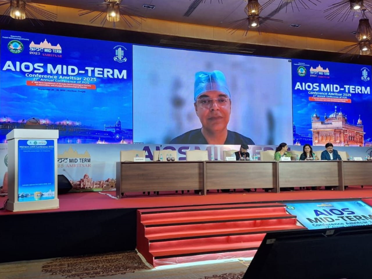 Gaurav Luthra’s talk on iStent at Drishti hospital hailed at eye conclave