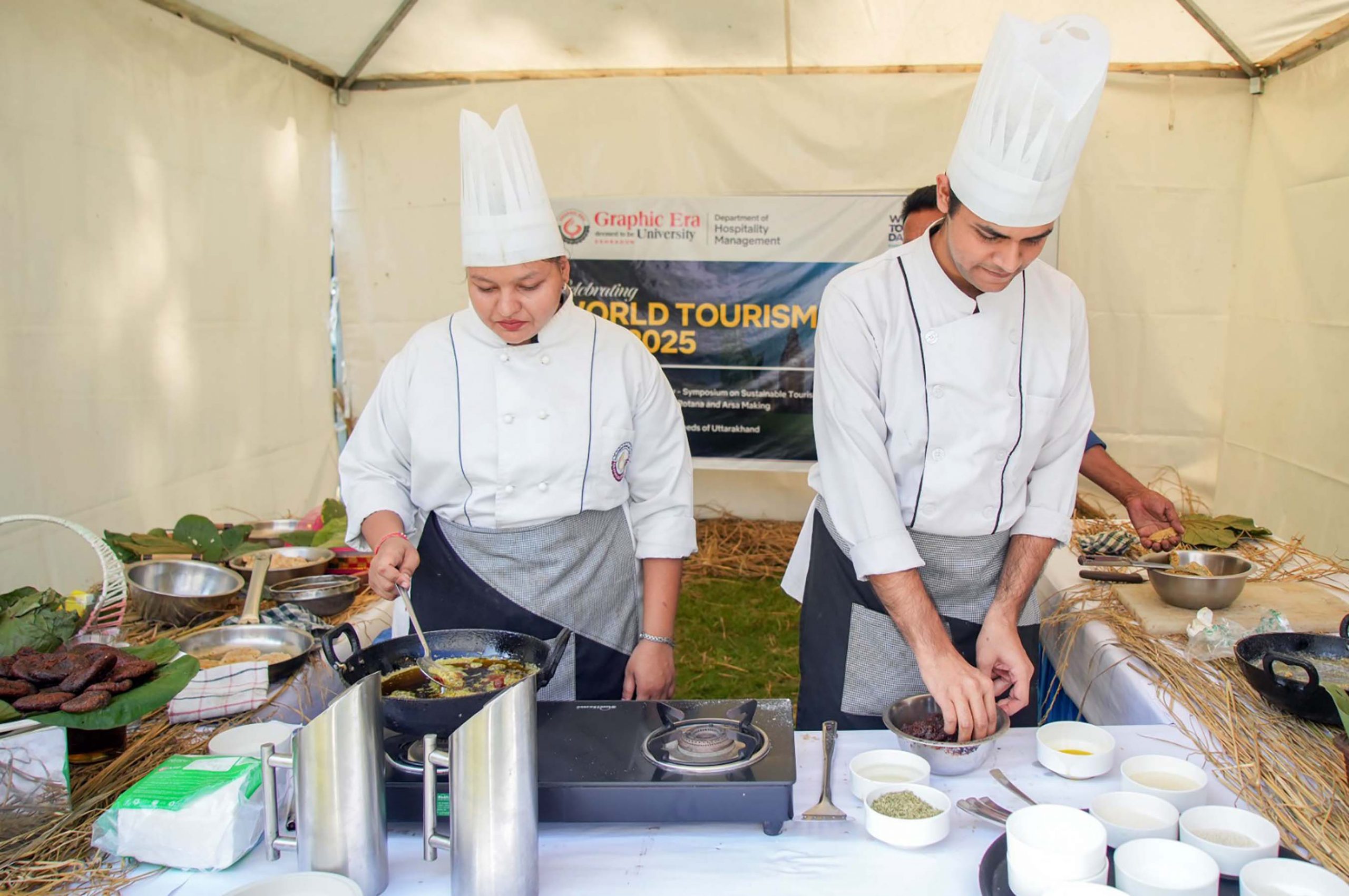 Graphic Era exhibits State’s unique cuisine, culture 