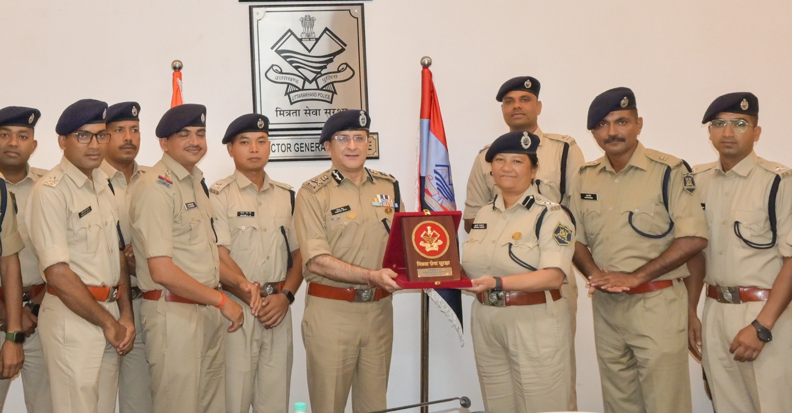SSB trainees meet DGP Uttarakhand, learn about border security