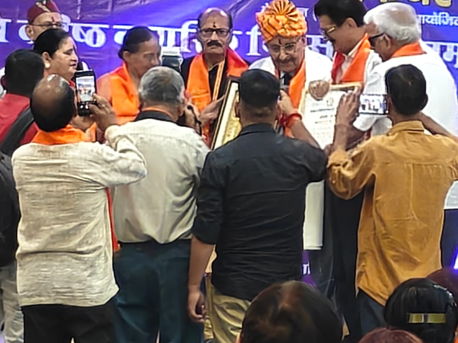 Brig Behl receives ‘Vyo Shri’ award from Senior Citizens’ Welfare Society