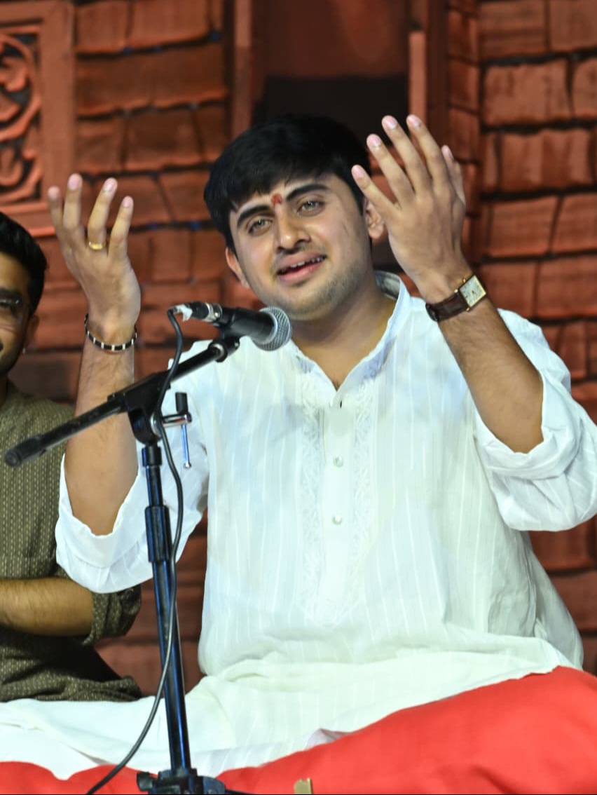 Young classical vocalist Aniruddha Aithal earns acclaim at young age with soulful singing