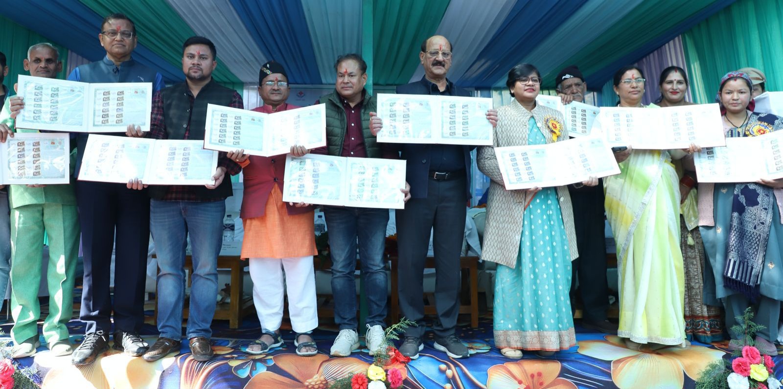 Postal stamp released to commemorate Gaura Devi Centenary