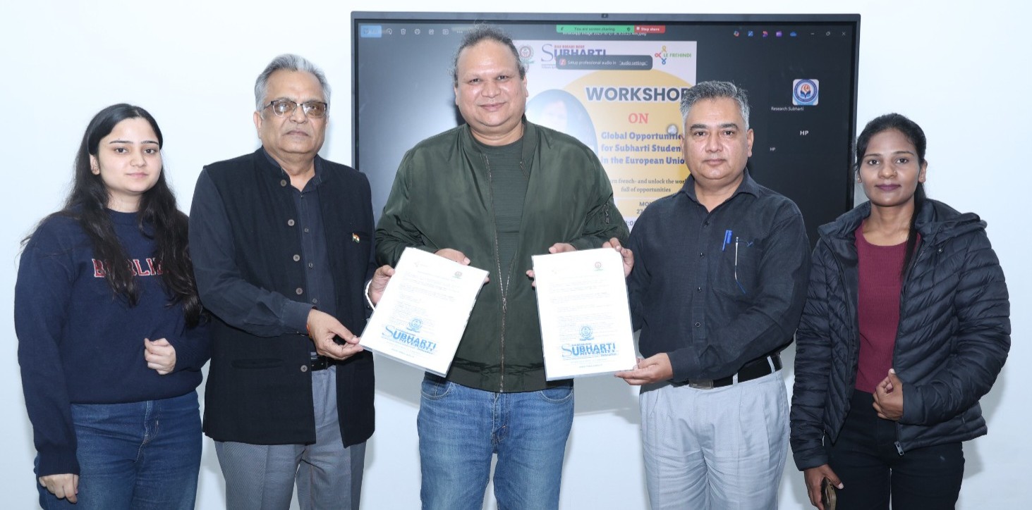 RBB Subharti University takes Global Leap – Opening new avenues for students in Europe