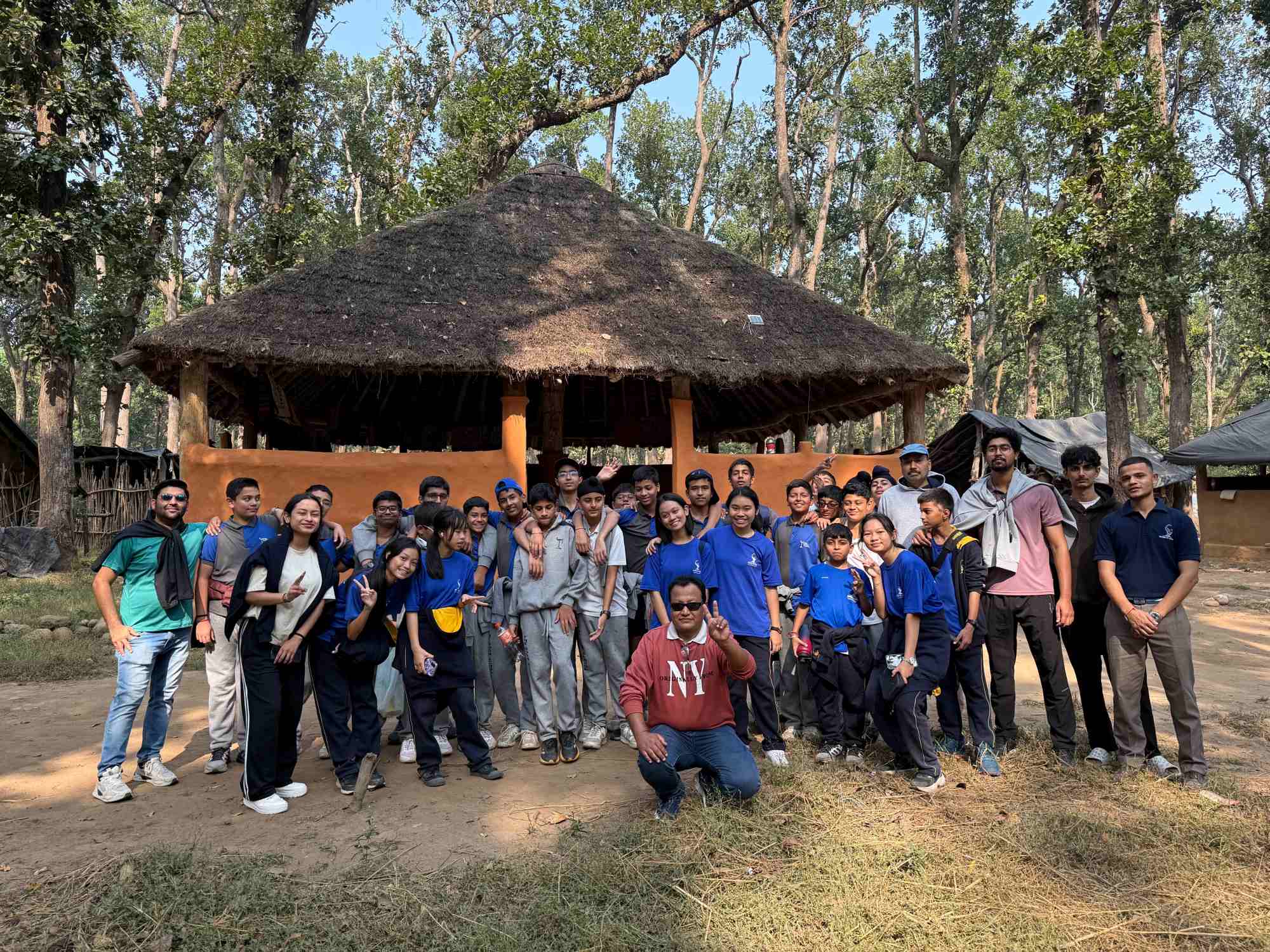 Students from The Doon School visit Dehradun Hills Academy for Experiential Learning