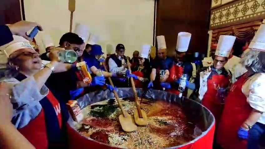 Xmas preparations begin with traditional cake mixing ceremony in Mussoorie