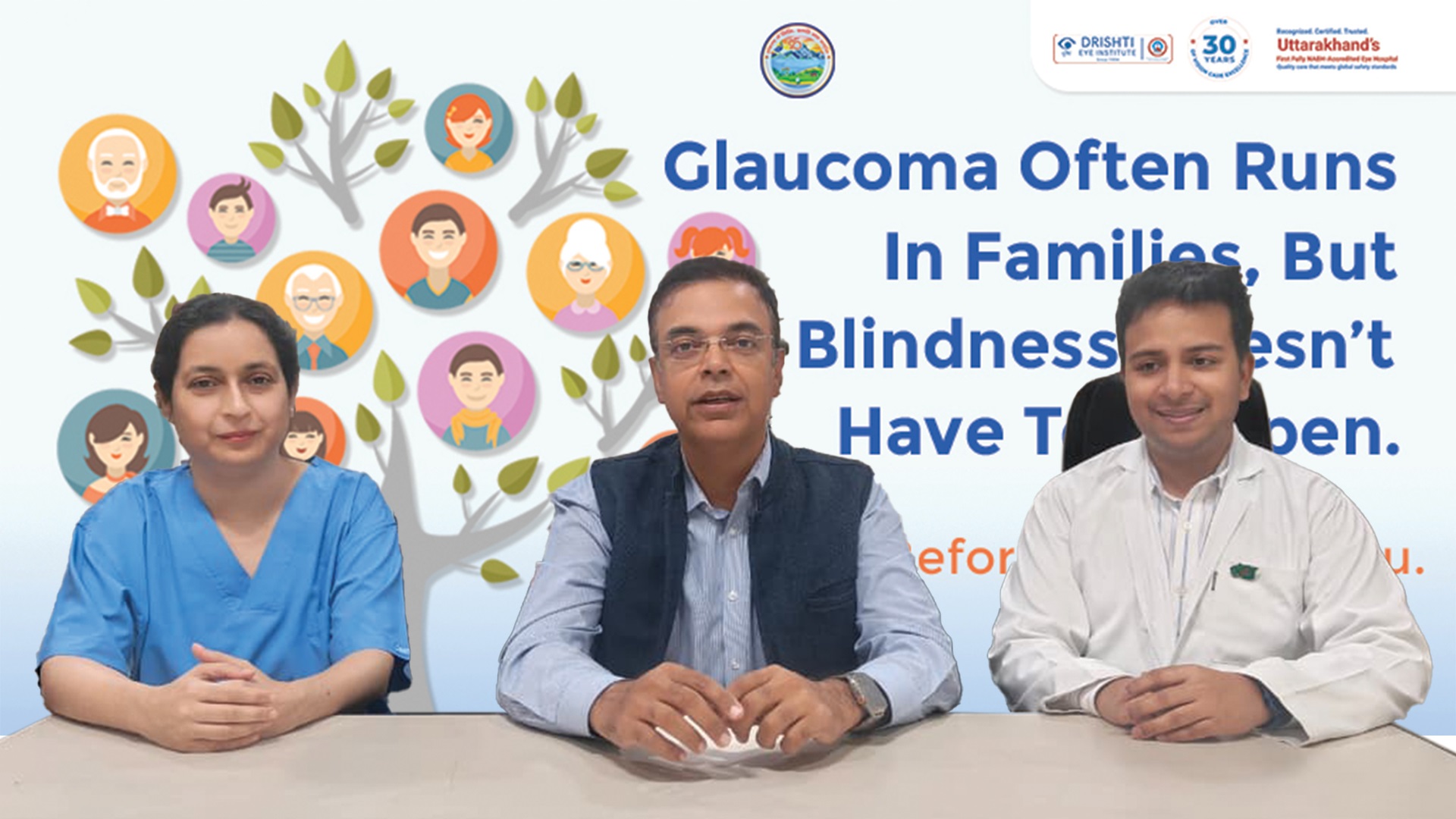 Drishti Eye Institute launches ‘Family First’ Glaucoma screening programme
