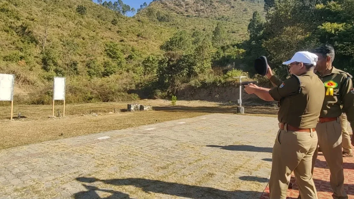 Uttarakhand Police Rifle-Pistol Shooting Championship Begins in Srinagar Garhwal