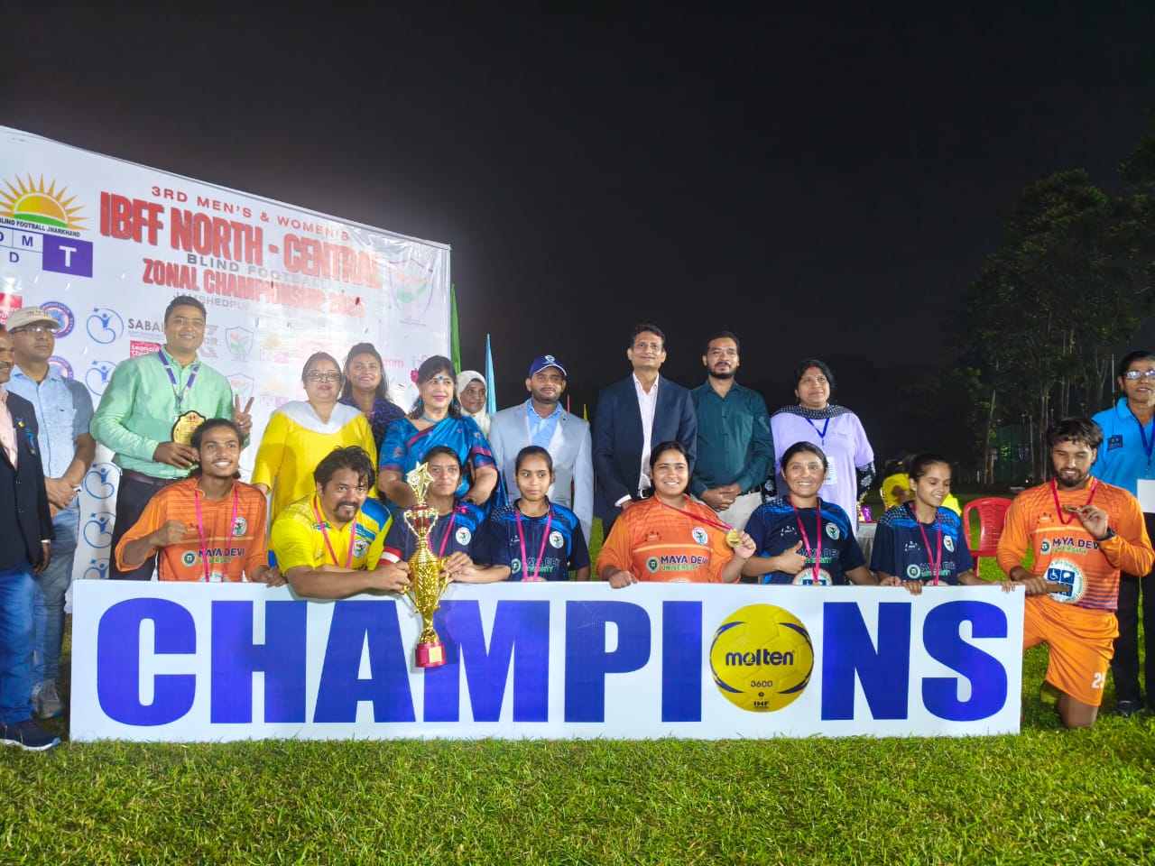 Uttarakhand Teams Dominate IBFF North Central Zone Blind Football Tournament