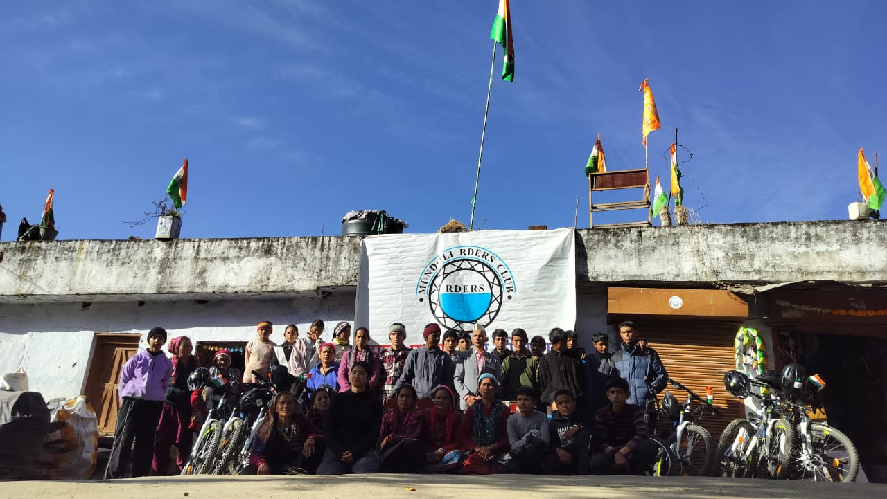 Republic Day Celebrated in Mundoli as Riders Club Unites Students and Villagers