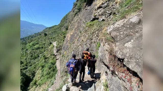 uttarkashi-woman-carried-11-km-on-shoulders-as-remote-village-still-lacks-road